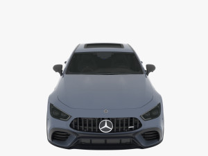 Mercedes-AMG GT 63 S 4-Door Coupe 3D Модель