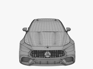 Mercedes-AMG GT 63 S 4-Door Coupe 3D Model