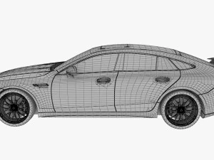 Mercedes-AMG GT 63 S 4-Door Coupe 3D Model