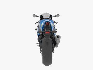 Suzuki GSX R1000R 3D Model