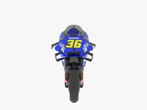 Joan Mir Suzuki GSX-RR 2021 MotoGP 3D 模型