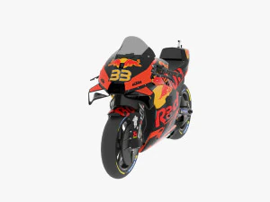 ブラッド ビンダー KTM RC16 2021 MotoGP 3Dモデル