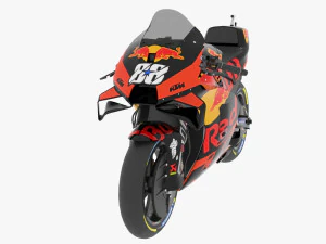 미겔 올리베이라 KTM RC16 2021 MotoGP 3D 모델