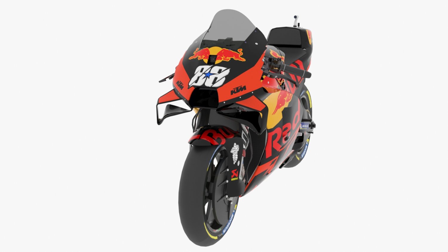 Miguel Oliviera KTM RC16 2021 MotoGP 3D Model in Motorcycle 3DExport