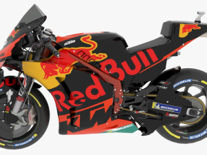 Miguel Oliviera KTM RC16 2021 MotoGP 3D-Modell