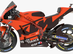 Danilo Petrucci KTM RC16 2021 Model 3D