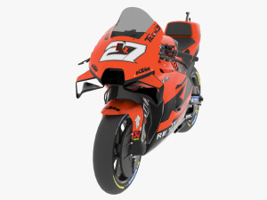 Iker Lecuona KTM RC16 2021 MotoGP 3D Models
