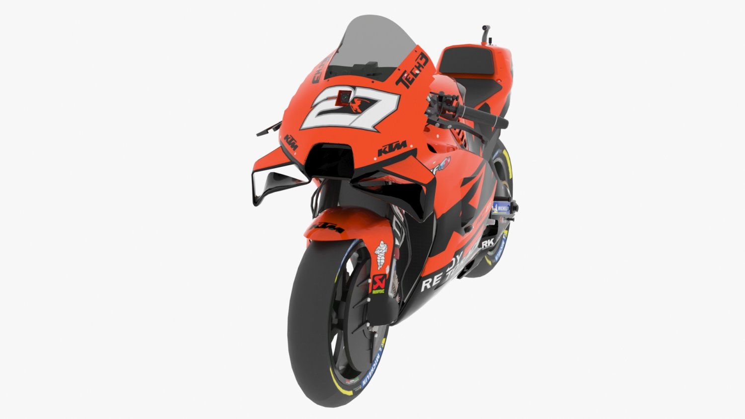 Iker Lecuona KTM RC16 2021 MotoGP 3D Model in Motorcycle 3DExport