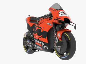 Iker Lecuona KTM RC16 2021 MotoGP 3D Model