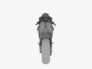 Fabio Quartararo Yamaha YZR-M1 2021 MotoGP 3D Модель
