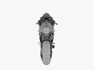 Francesco Bagnaia Ducati Desmosedici GP21 2021 MotoGP 3D Model