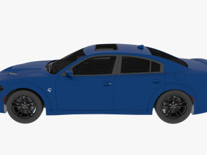 Dodge Charger SRT Hellcat 2020 Modelo 3D