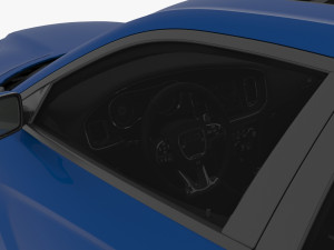 Dodge Charger SRT Hellcat 2020 Modelo 3D