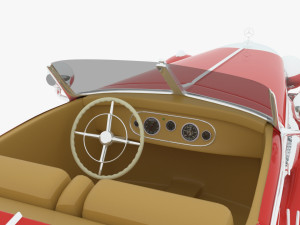 Mercedes-Benz 500k Roadster 3Dモデル