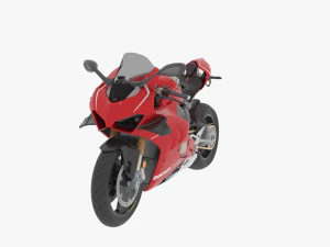 Ducati Panigale V4R Modèle 3D