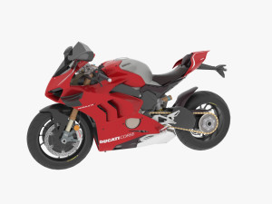 Ducati Panigale V4R 3D Model