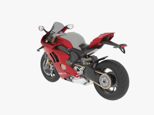 Ducati Panigale V4R 3D Model