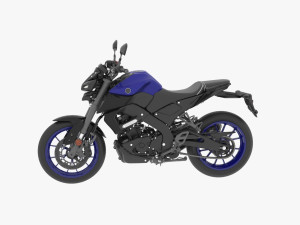 Yamaha MT-125 3D Модель