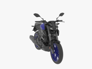 Yamaha MT-125 3D Модель
