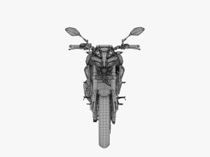 Yamaha MT-125 3D Модель