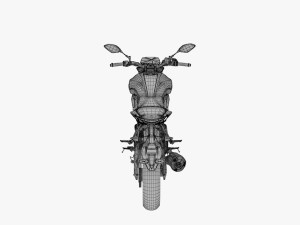Yamaha MT-125 3D Модель