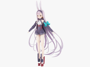 Shimakaze - Azur Lane 3D Model