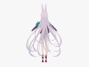 Shimakaze - Azur Lane 3D Model