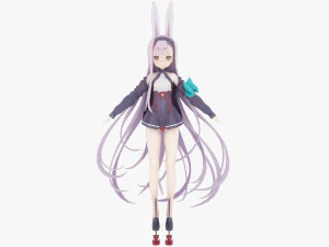 Shimakaze - Azur Lane 3D Model