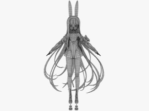 Shimakaze - Azur Lane 3D 模型