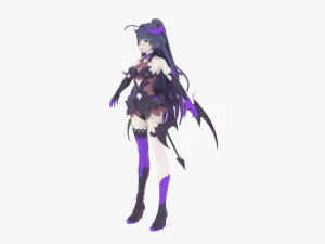 Raiden Mei from Honkai Impact 3D Model
