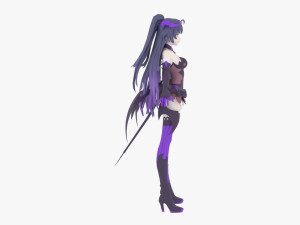 Raiden Mei from Honkai Impact Modelo 3D