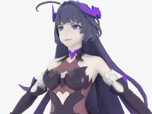 Raiden Mei from Honkai Impact 3D Model