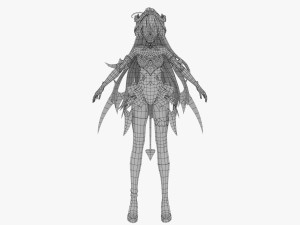 Raiden Mei from Honkai Impact Modelo 3D