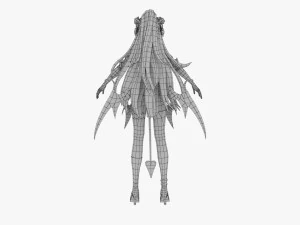 Raiden Mei from Honkai Impact 3D Model