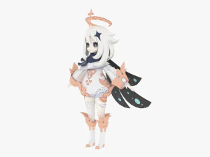 Paimon from Genshin Impact 3D Model