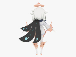 Paimon from Genshin Impact 3D 模型