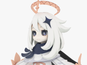Paimon from Genshin Impact 3D 模型