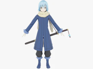 Tempestade Rimuru - tensura Modelo 3D