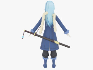 Rimuru Tempest - tensura Model 3D