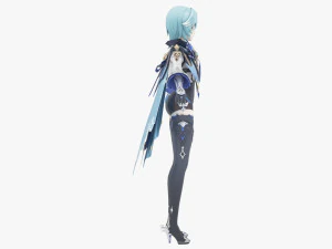 Eula - Genshin Impact 3D Model