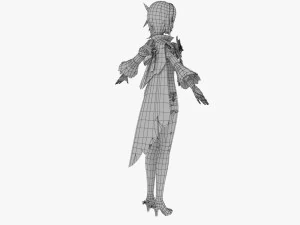 Eula - Genshin Impact 3D Model