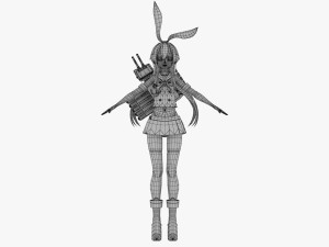 Shimakaze - Kantai Collection 3D Model