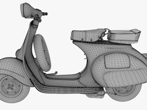 Vespa VNB 3D Model