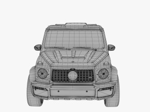 Brabus G V12 900 3D Модель