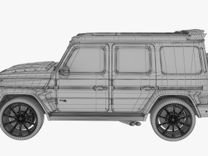 Brabus G V12 900 3D Модель