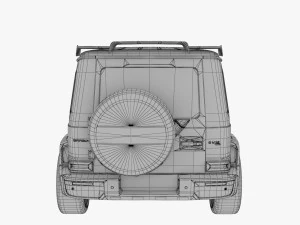Brabus G V12 900 3D Model