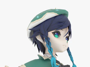Venti - Genshin Impact 3D Model