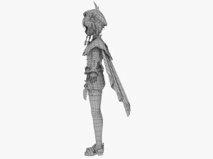 Venti - Genshin Impact 3D Model