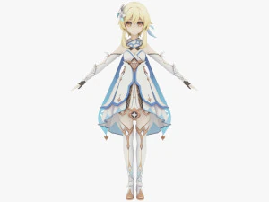 Lumine - Genshin Impact 3D Model