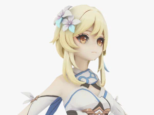Lumine - Genshin Impact 3D Model